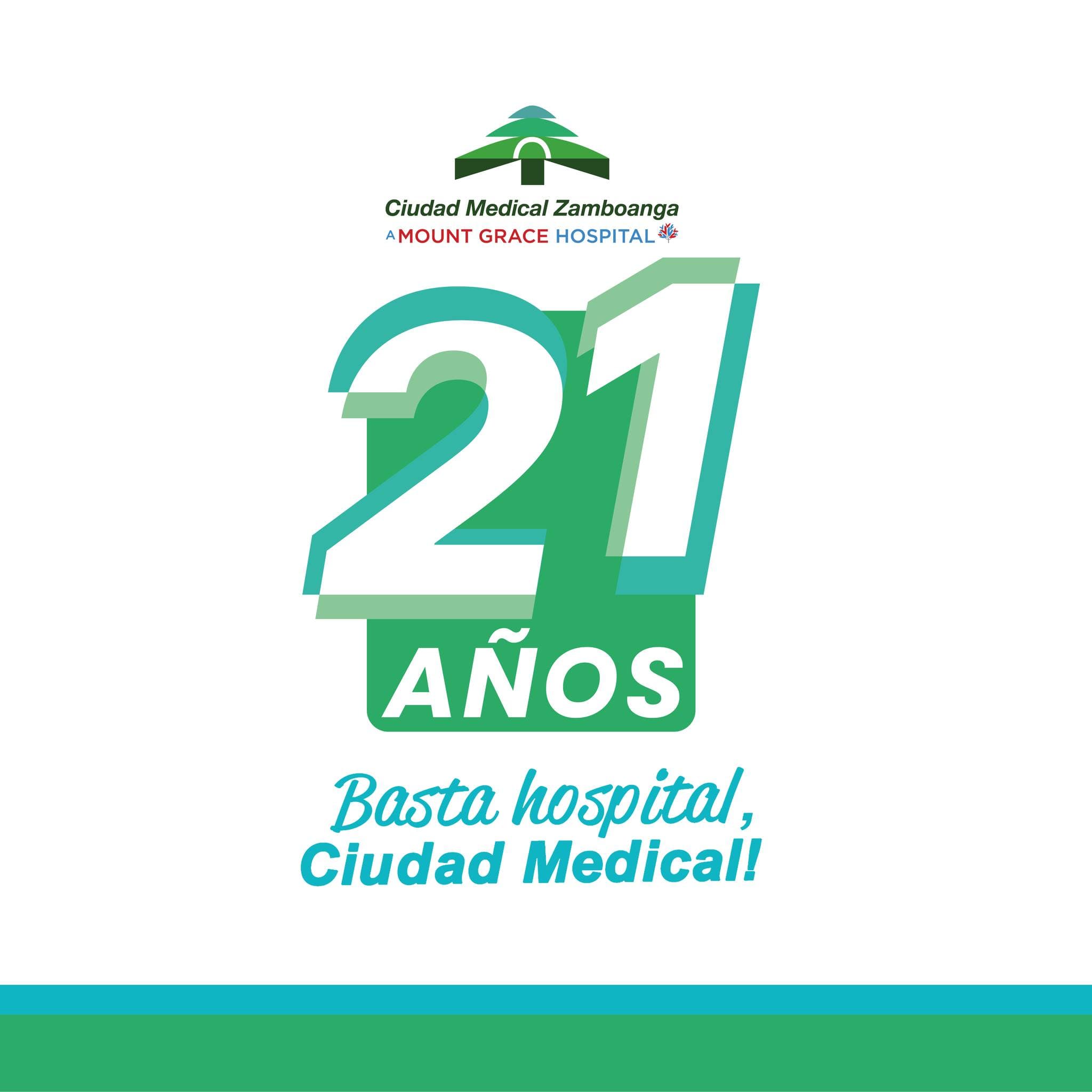 Ciudad Medical Zamboanga 21st Anniversary Shirts and Logo